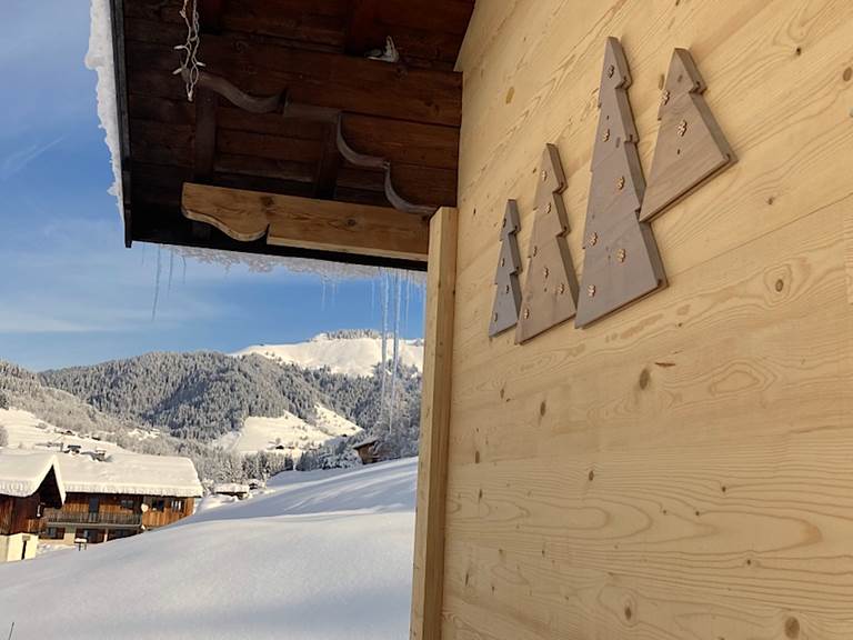 Facade chalet