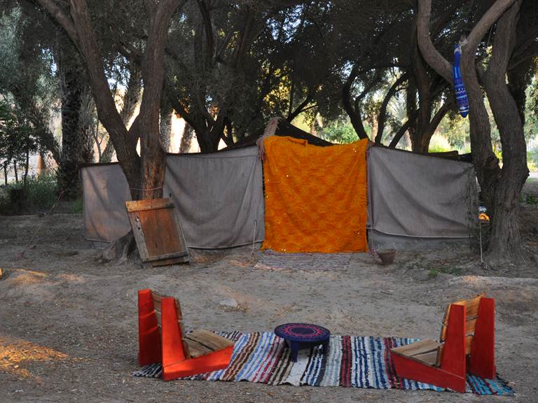 Khaîma 2 personnes - Bivouac Ouijjane - farniente sous les oliviers