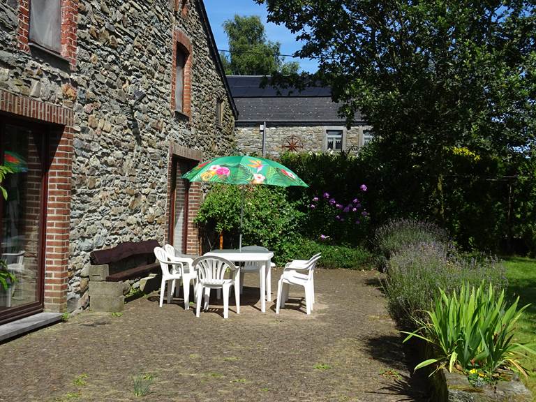 Grande terrasse du gîte 2