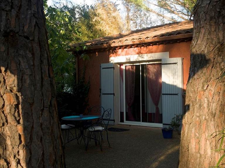 Terrasse gîte