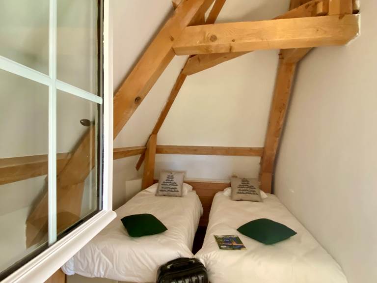 Chambre double 2éme et avec salle de bain Le Moulin de la Doltière