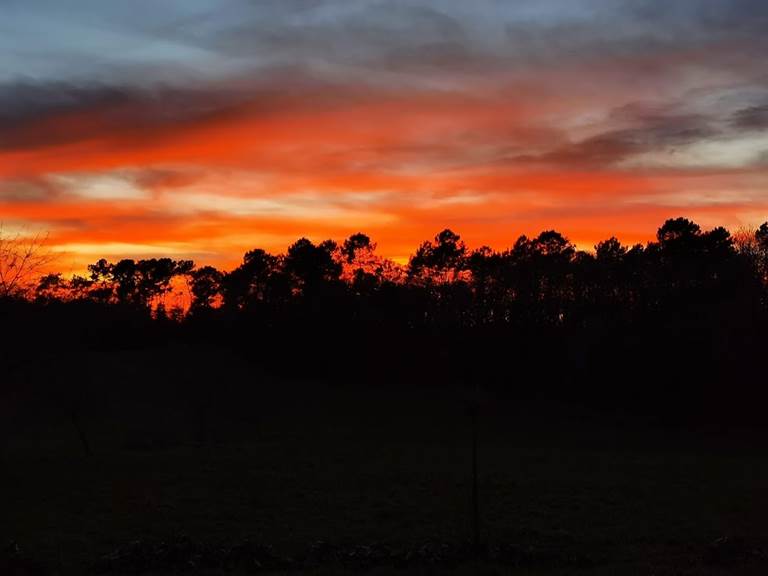 Coucher de soleil Pech de Loup
