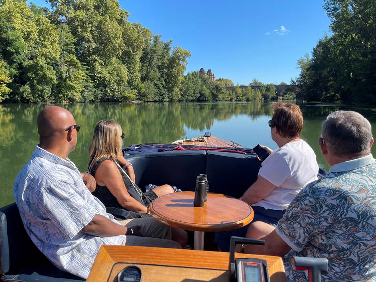 À bord du « Daphné »