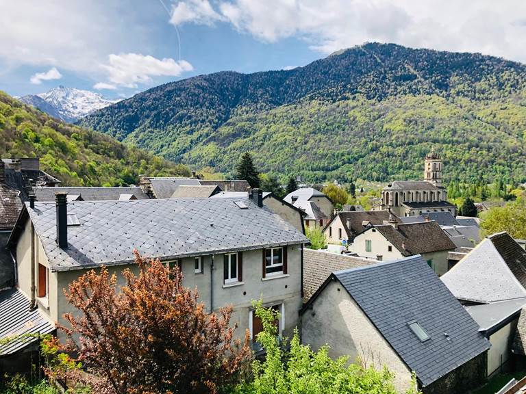 MAISON PLEIN SOLEIL - SUPERBAGNERES - VUE DU BALCON