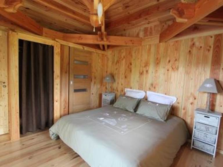 La Cabane des Tourtereaux - Chambre - Domaine de la Vergnolle