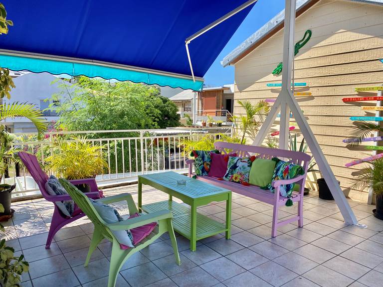 Terrasse commune