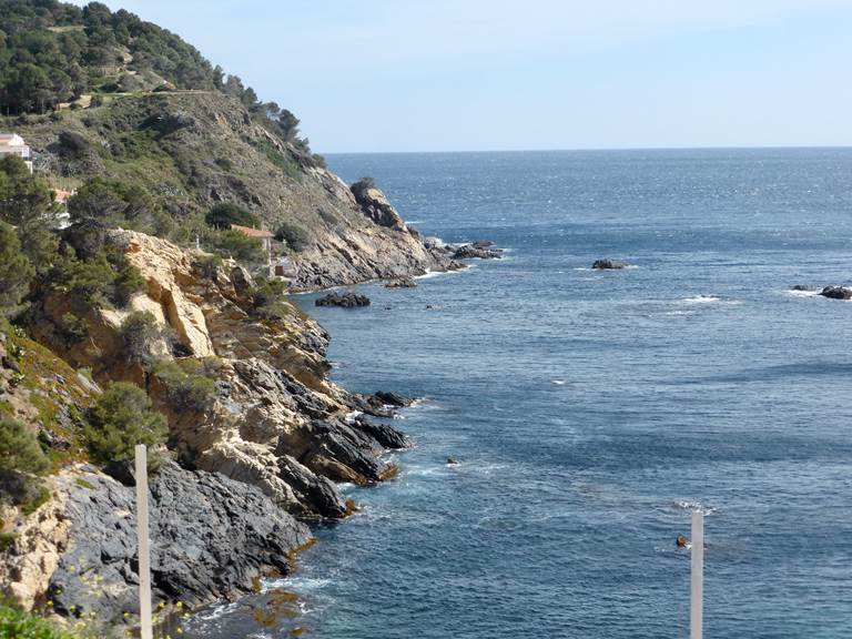 Le chemin côtier du port de Palamos vers Cala Fosca