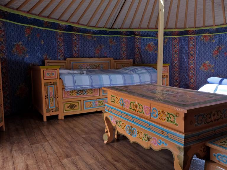 lit traditionnel mongol