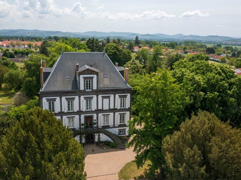 Manoir vue du ciel