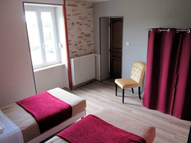Les 4 vents - charmante chambre d'hôtes à la Bourgogne - chambre twin zéphyr
