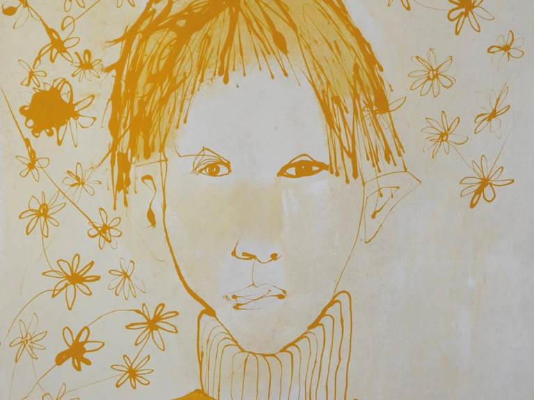 Les oeuvres de Laurent Godard ponctuent Baoussala, vous pourrez également les découvrir à l'atelier, au fond du jardin...