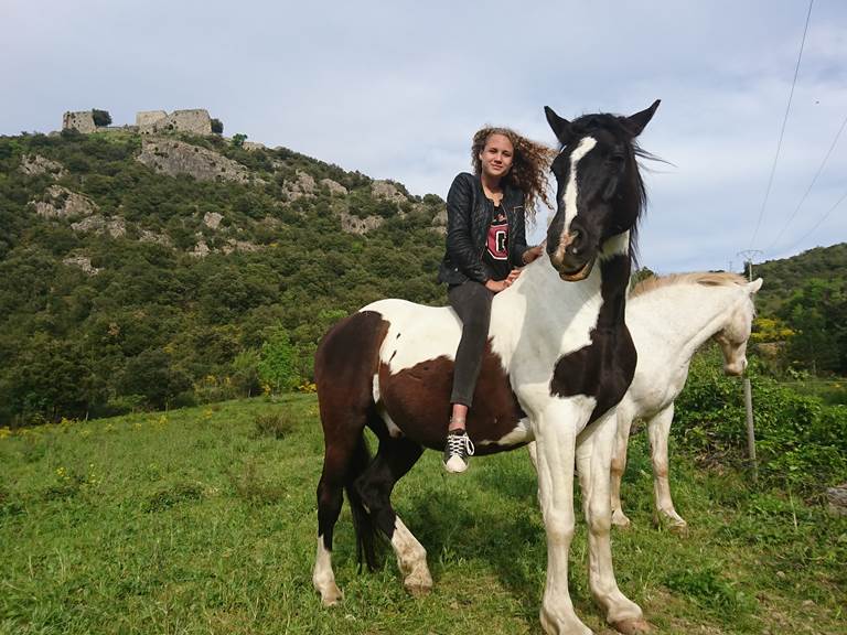 Wicheeska et sa fière cavalière