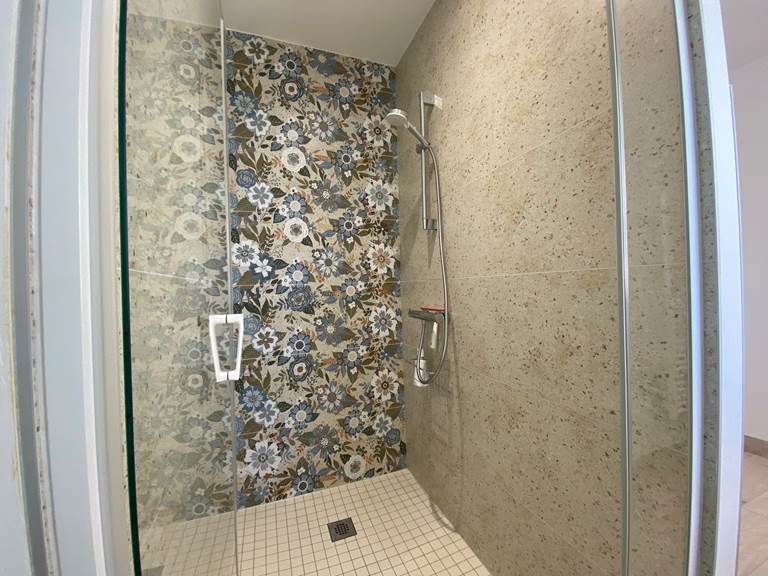 La douche à l'italienne