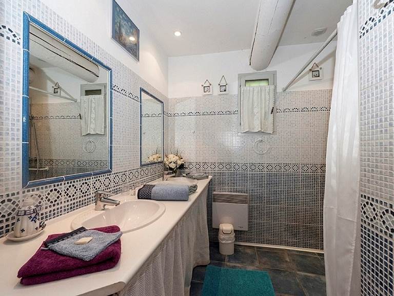 109 Salle de bain chambre Lilas - Bastide-des-Pins