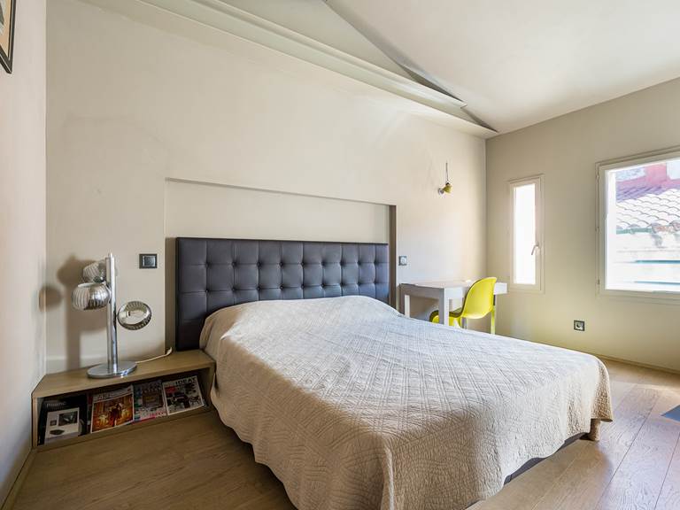Loge de Mer - Lodge Urbain a Perpignan - Suite Junior - Literie