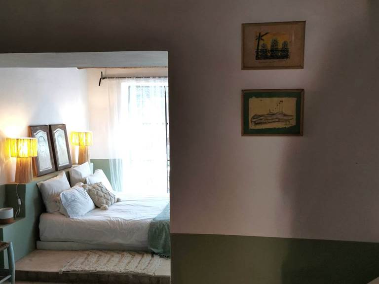 Suite Kalyptus -  chambre principale vue du salon