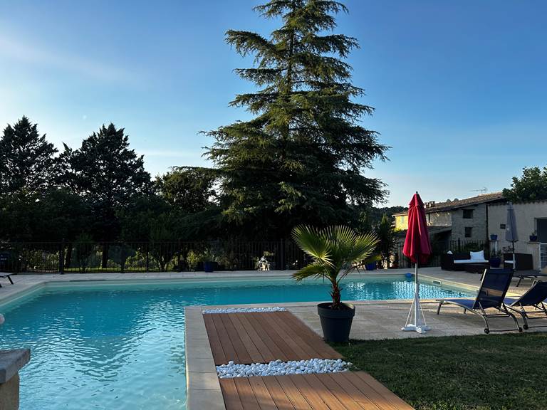 Espace piscine-lesdemeuresduclos-Niozelles