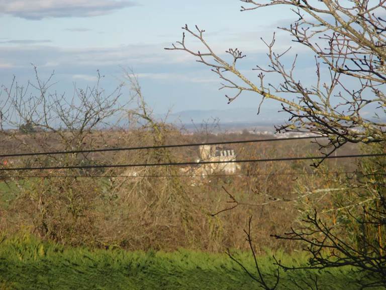 vue du balcon