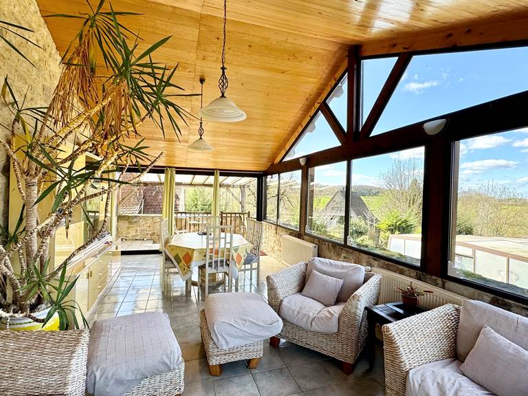 Luminosité de la terrasse