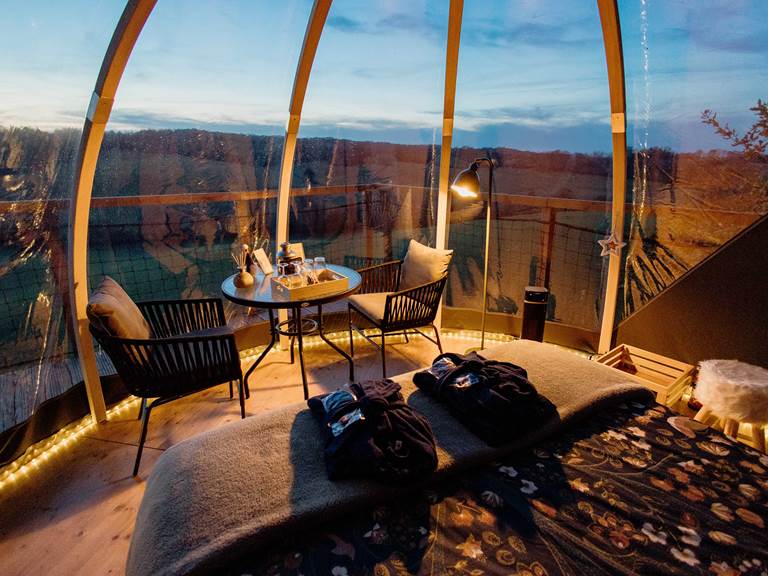 Ambiance de nuit dans la Bulle