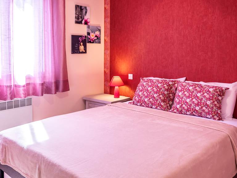Chambre lit 160/200 (Gîtes à étage)