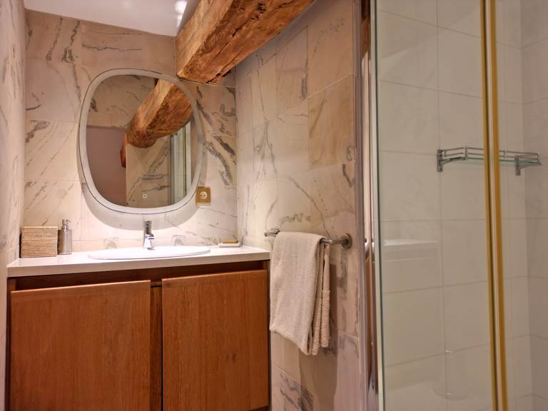 Salle de douche privative