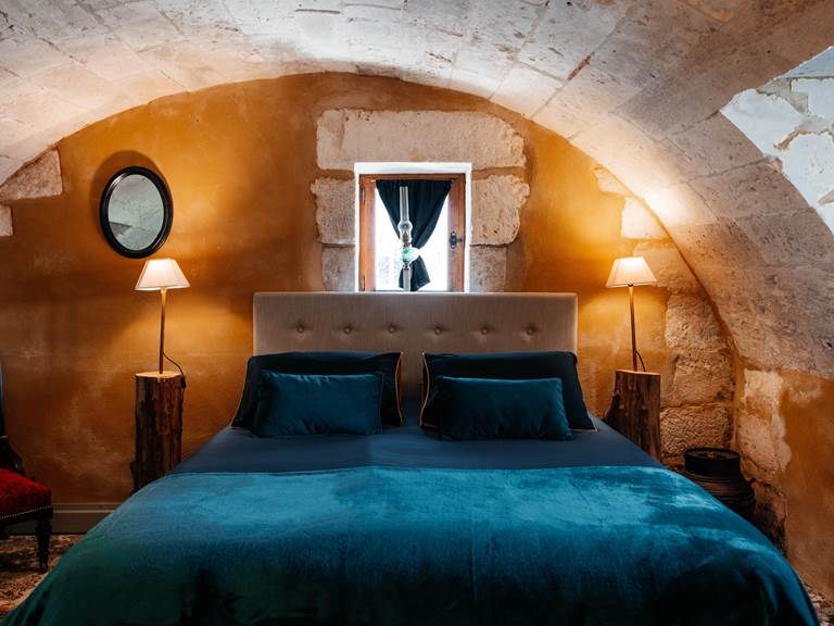 Chambre prestige au décor historique