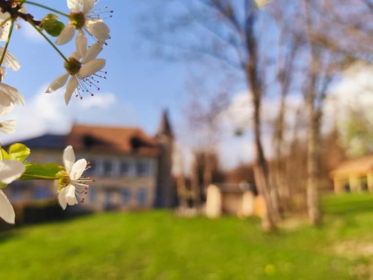 Le Manoir du Colombier au printemps