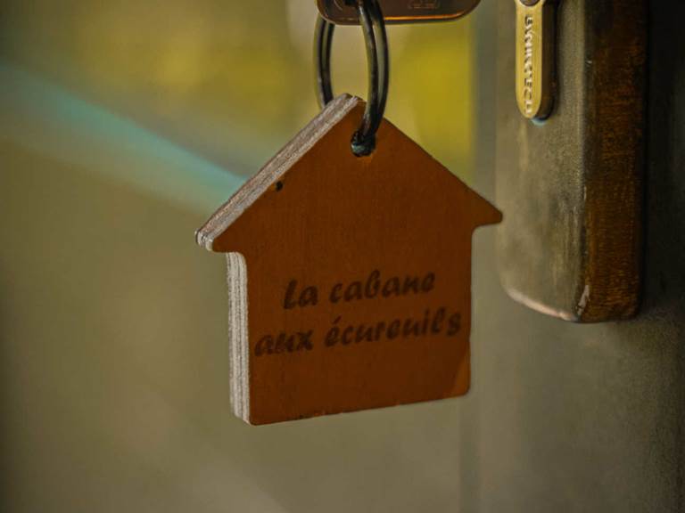 clé cabane ecureuils