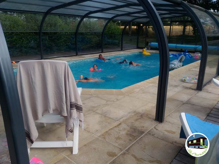 5 Gite la chevalerie 49170 jeu piscine