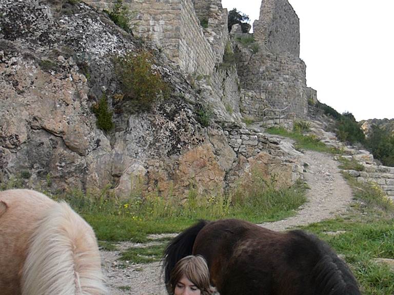 Ballade poneys au château de Termes