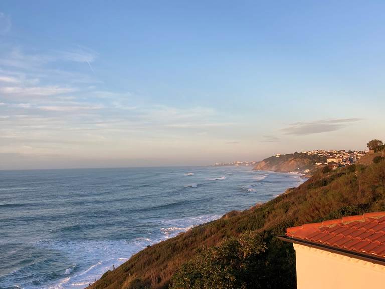 vue sur Biarritz