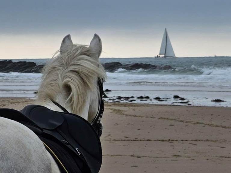 Nous sommes a 5mn de la mer en voiture