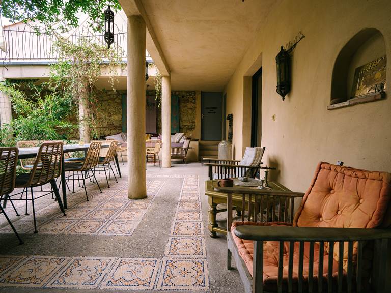 patio-ambiance maroc-détente
