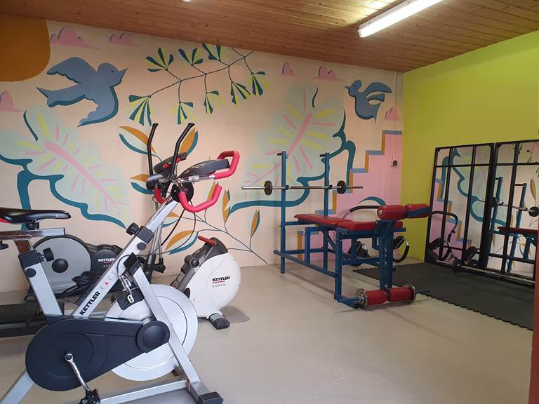 Domaine de la Chapelle en Corrèze, salle de fitness