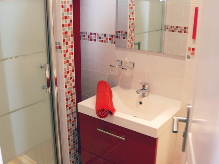 Salle de douche - Compostelle Horizon des Landes Doazit