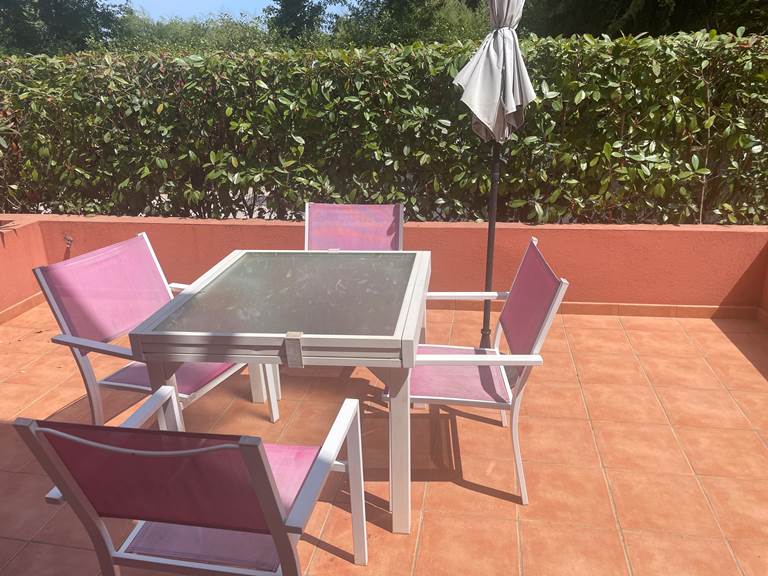 terrasse ensoleilée studio 1