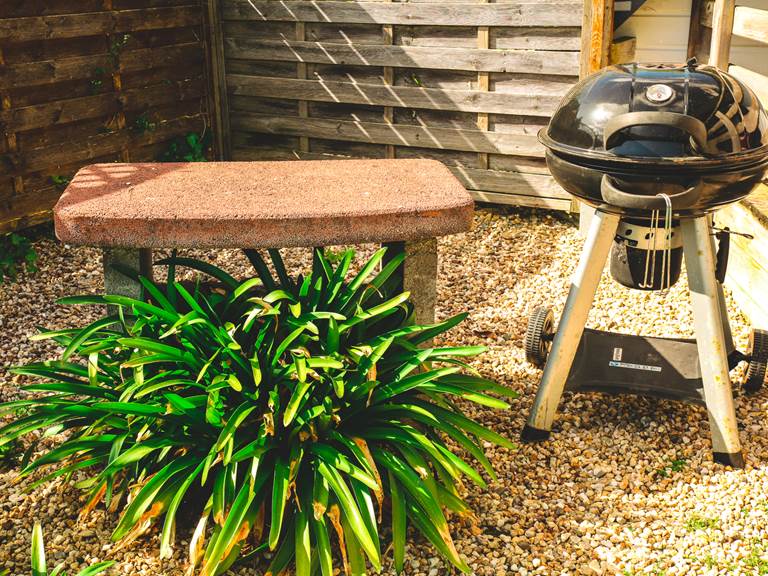 Côté Sud : Espace barbecue