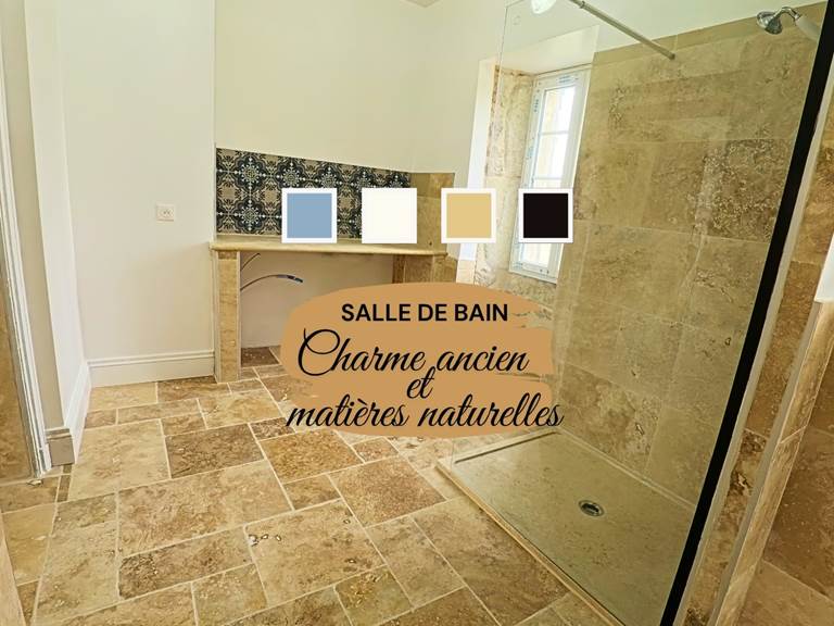 Projet déco de la salle de bain du gîte – ouverture mai 2026.