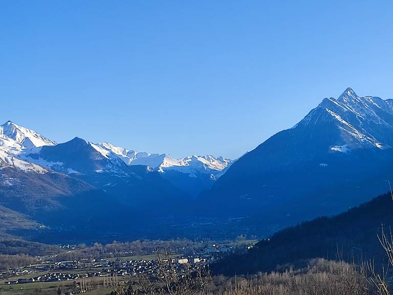 Paysage depuis la terrasse