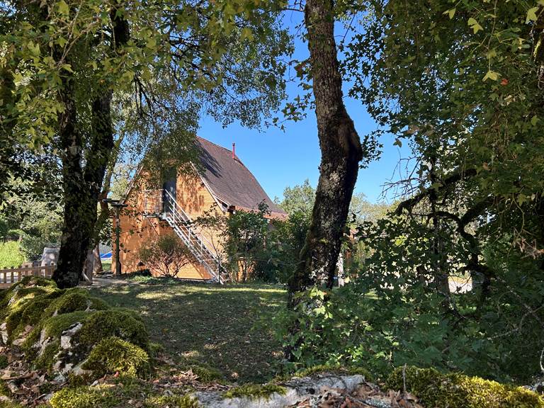 Gîte Noah et son bardage en bois