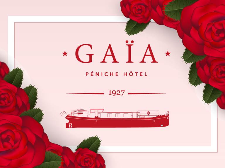 Nuitée romantique à bord de la Péniche Hôtel Gaïa