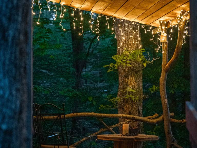 cabane aux bougies