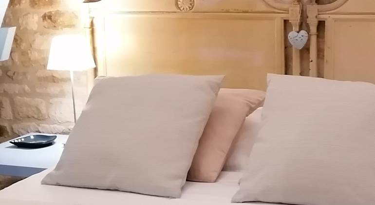 Chambre Doiuble Fée des Neiges ciel à La Malposte