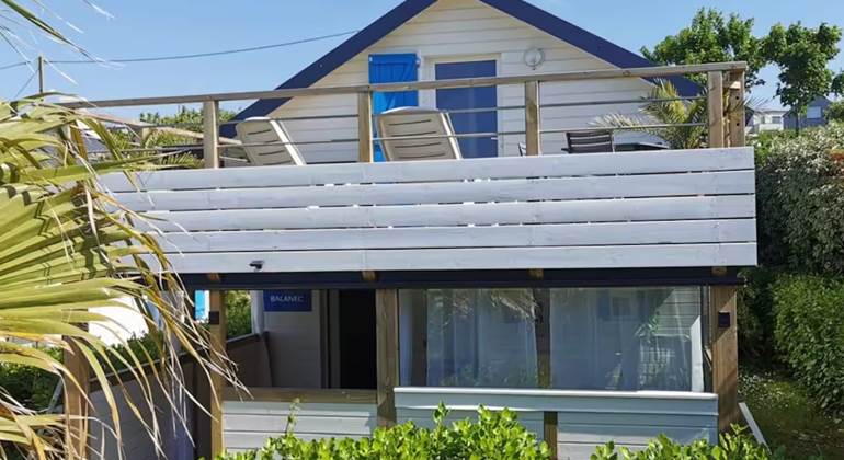 Lodge "chic Suite & Spa" avec double terrasse