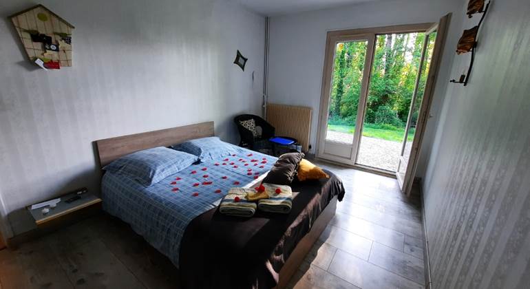 chambre au calme complet