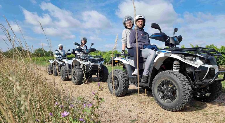 Balade en quad electrique