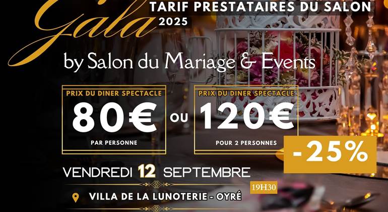 affiche pub prestataires salon du mariage