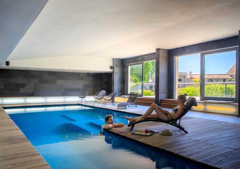 Chambre d'hôte avec piscine intérieure chauffée