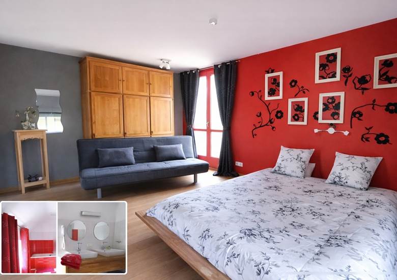Chambre pour 4 personnes si besoin